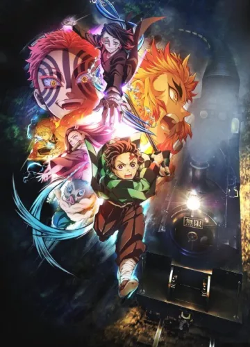 Demon Slayer: Kimetsu no Yaiba Mugen Train Arc - پوستر